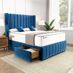 Blue Plush Velvet
