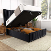 Cidra Wingback Ottoman Divan Bed