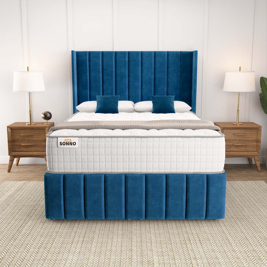 Cidra Wingback Ottoman Divan Bed