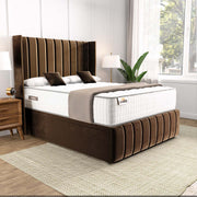 Cidra Wingback Ottoman Divan Bed