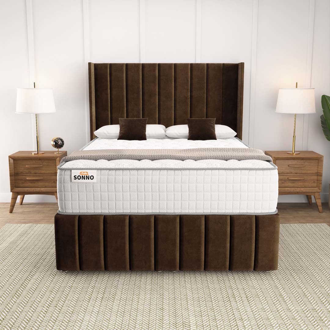 Cidra Wingback Ottoman Divan Bed
