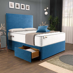 Blue Plush Velvet