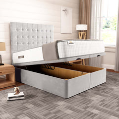 Silver Plush Velvet