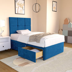 Blue Plush Velvet