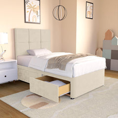 Cream Plush Velvet