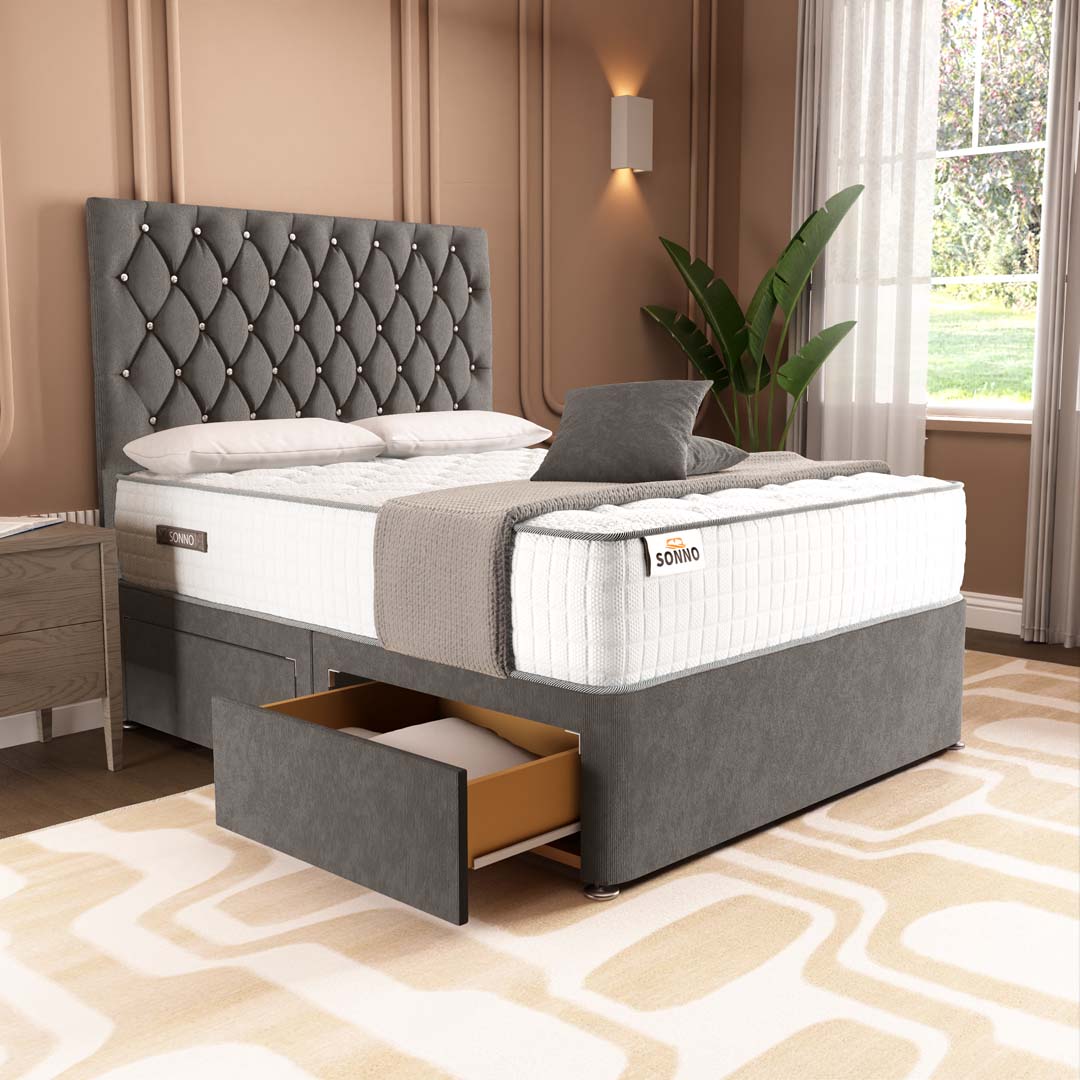 London Chesterfield Divan Bed