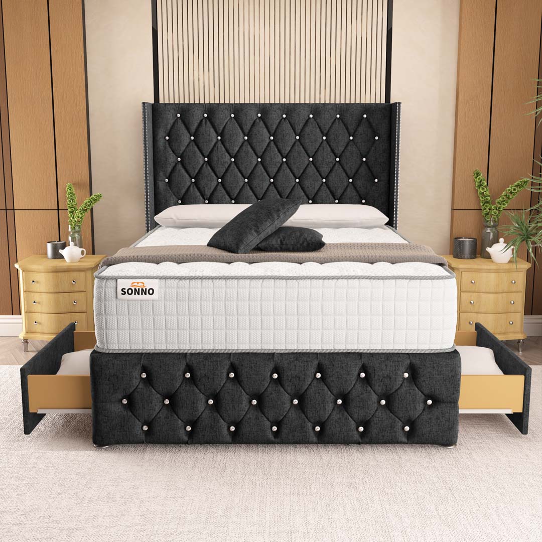 Luxor Wingback Divan Bed