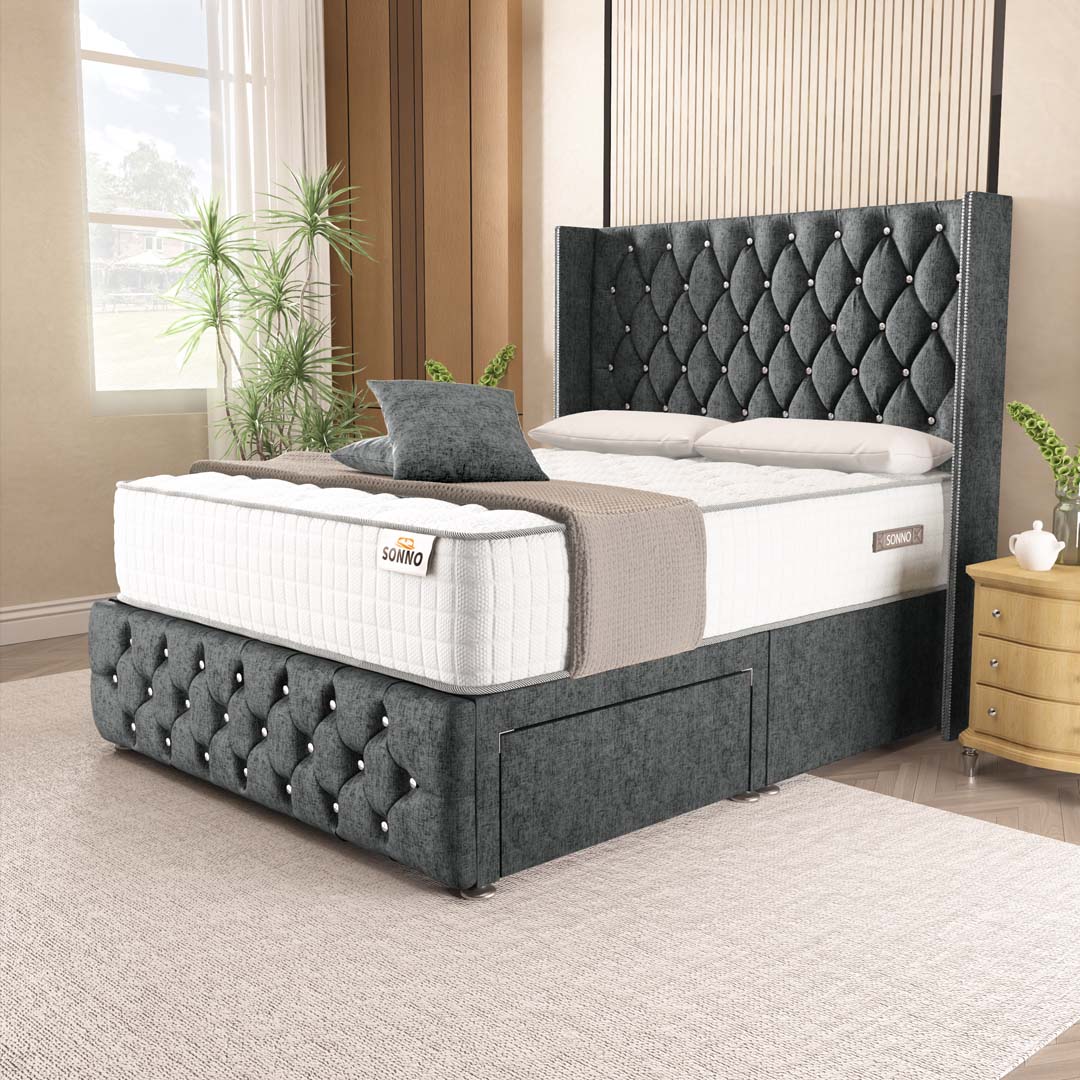 Luxor Wingback Divan Bed