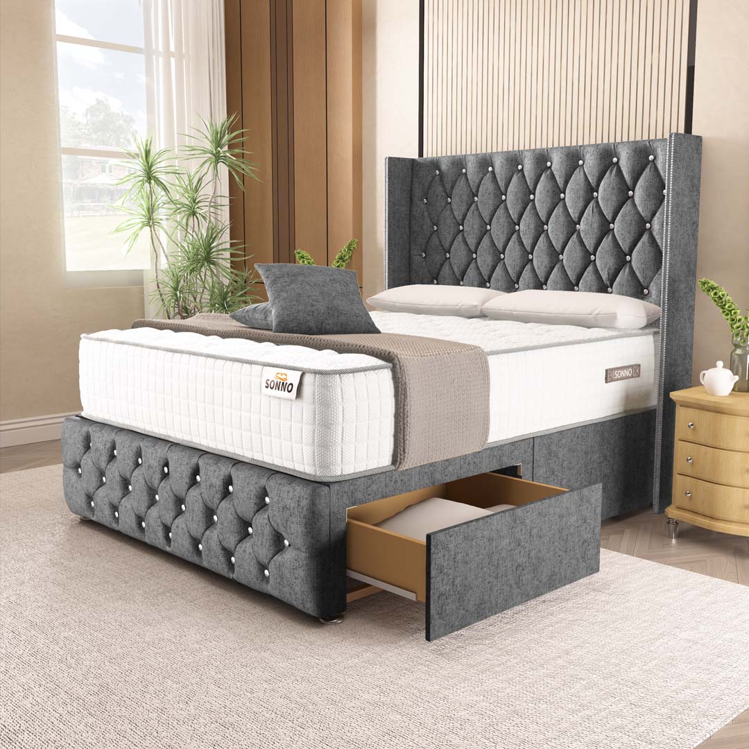 Luxor Wingback Divan Bed