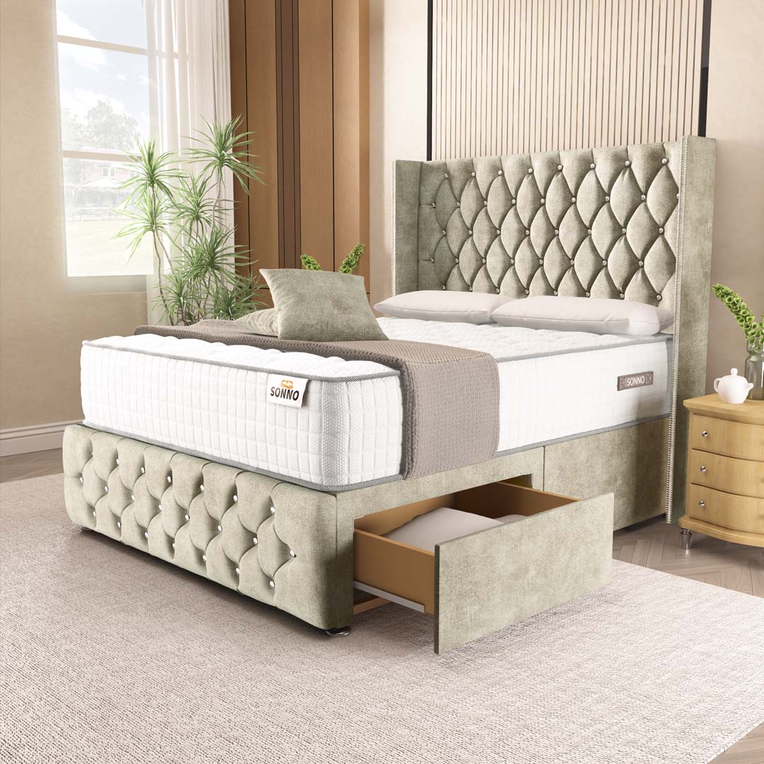 Luxor Wingback Divan Bed