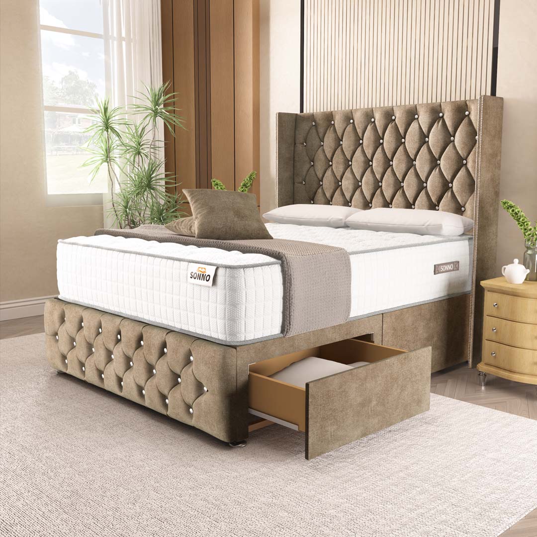 Luxor Wingback Divan Bed