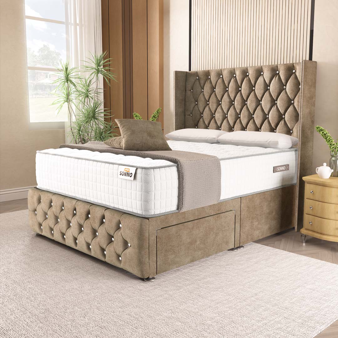 Luxor Wingback Divan Bed