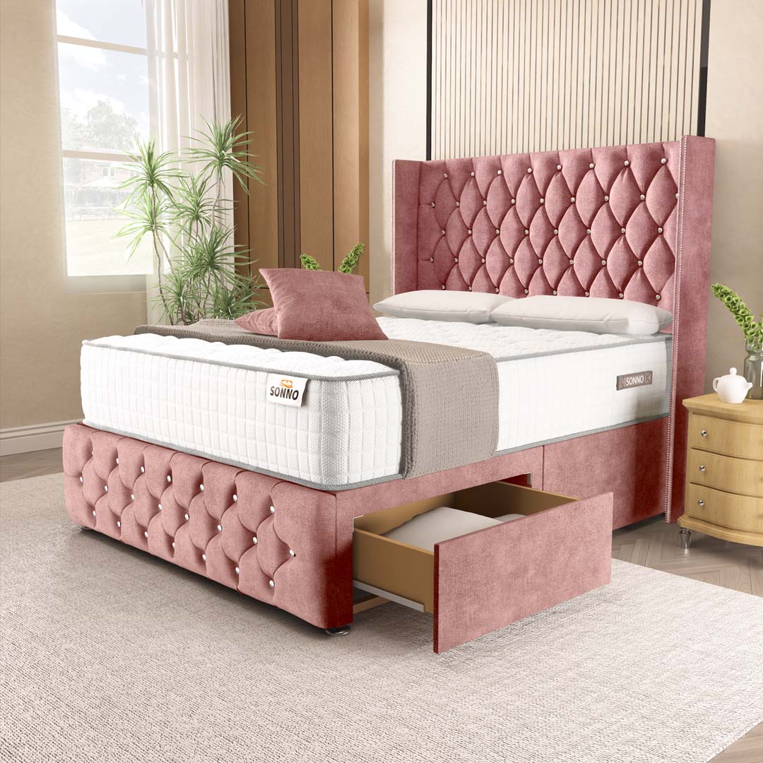 Luxor Wingback Divan Bed