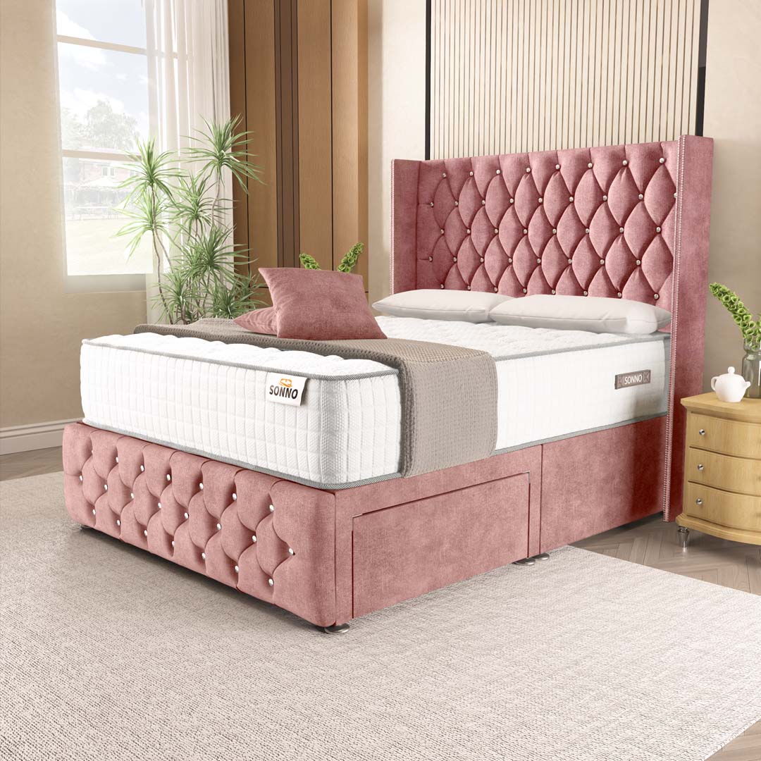Luxor Wingback Divan Bed