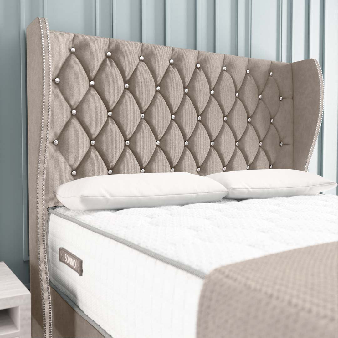 Monaco Wingback Divan Bed