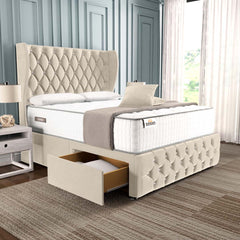 Cream Plush Velvet