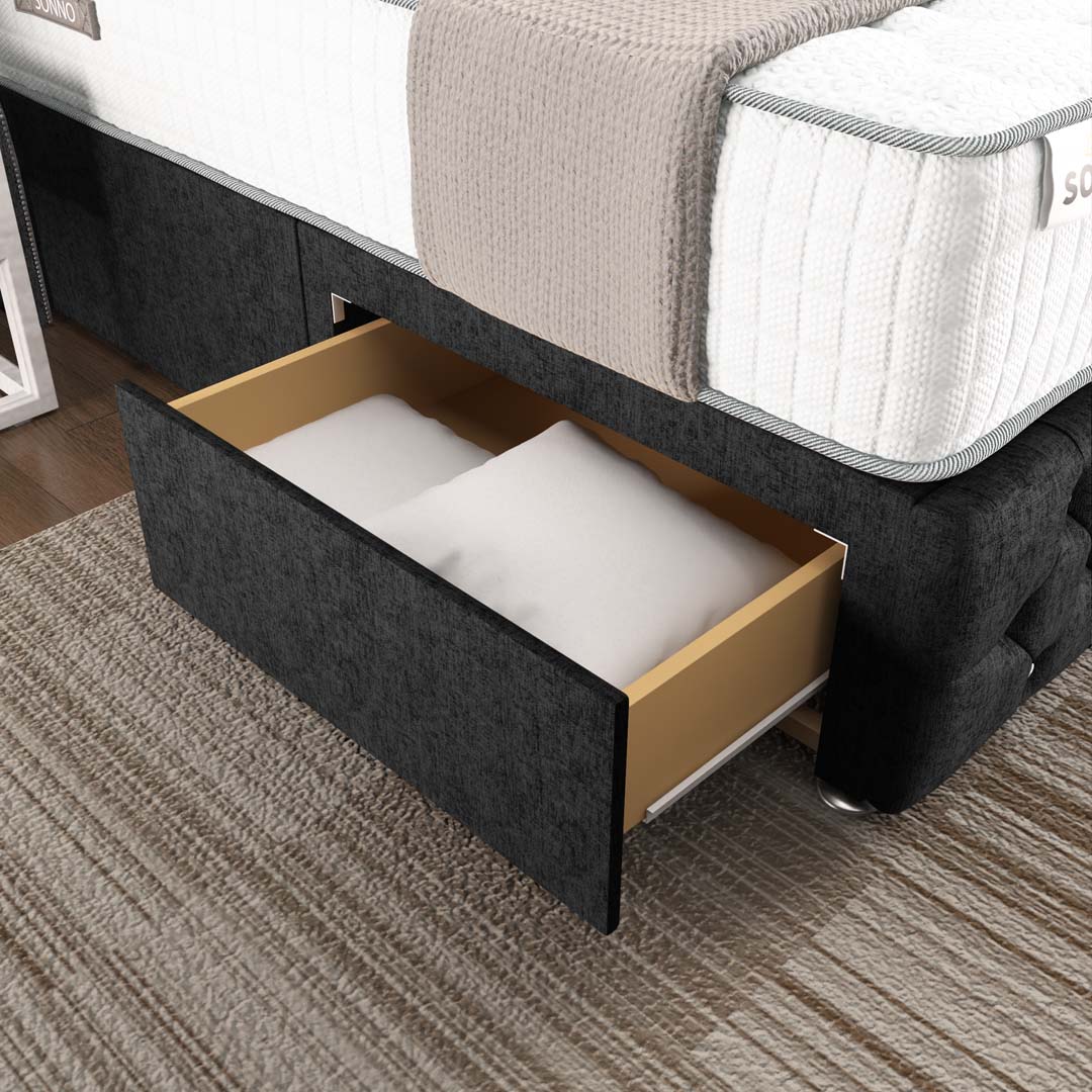 Monaco Wingback Divan Bed