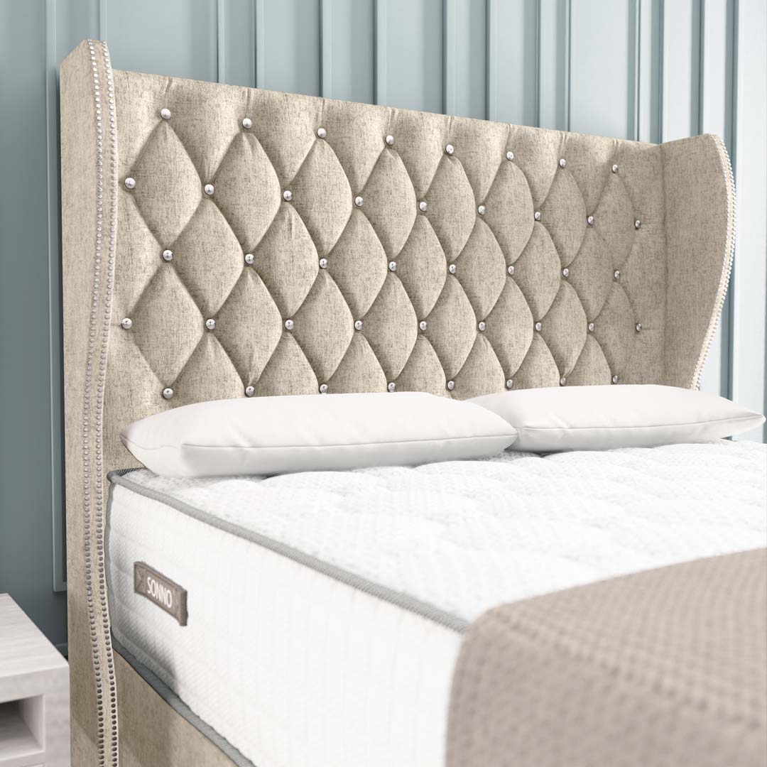 Monaco Wingback Divan Bed