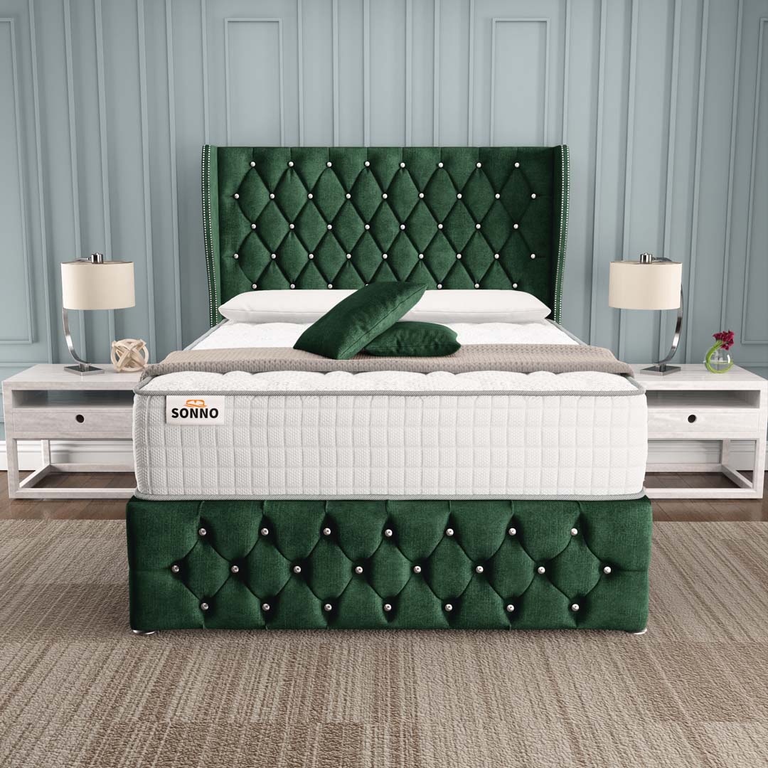 Monaco Wingback Divan Bed