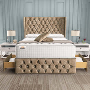 Monaco Wingback Divan Bed
