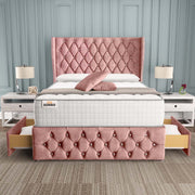 Monaco Wingback Divan Bed