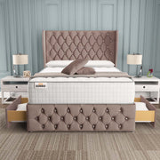 Monaco Wingback Divan Bed