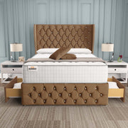 Monaco Wingback Divan Bed