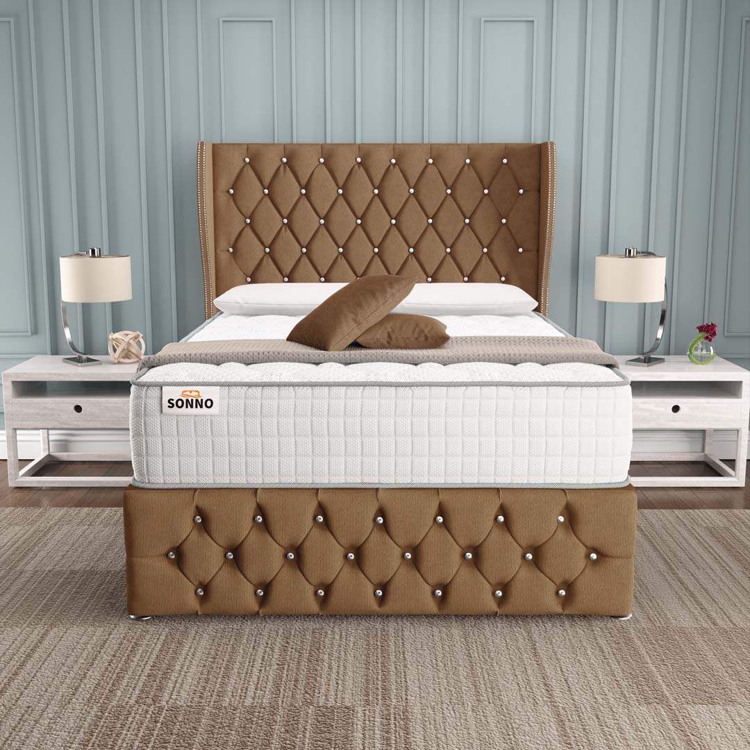 Monaco Wingback Divan Bed