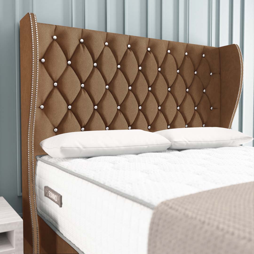 Monaco Wingback Divan Bed