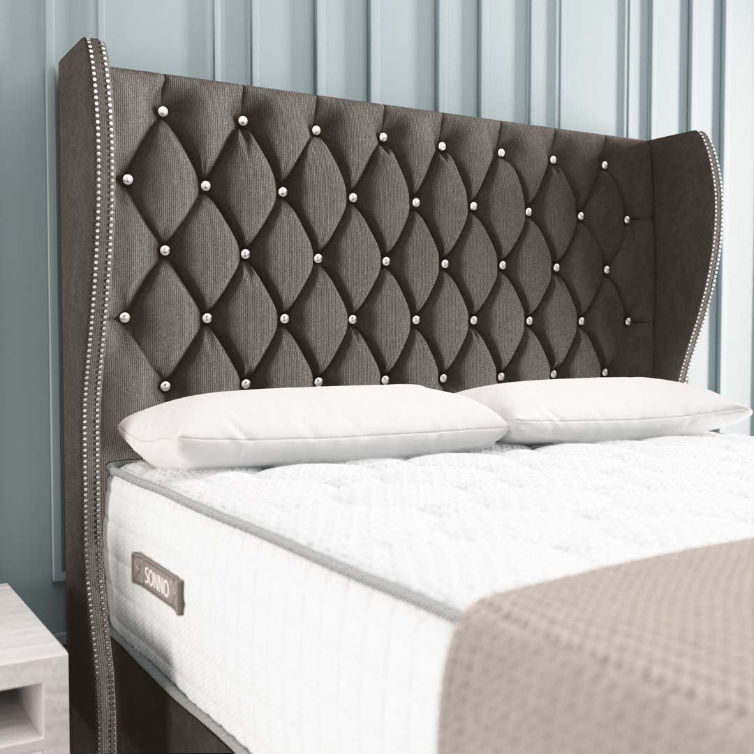 Monaco Wingback Divan Bed