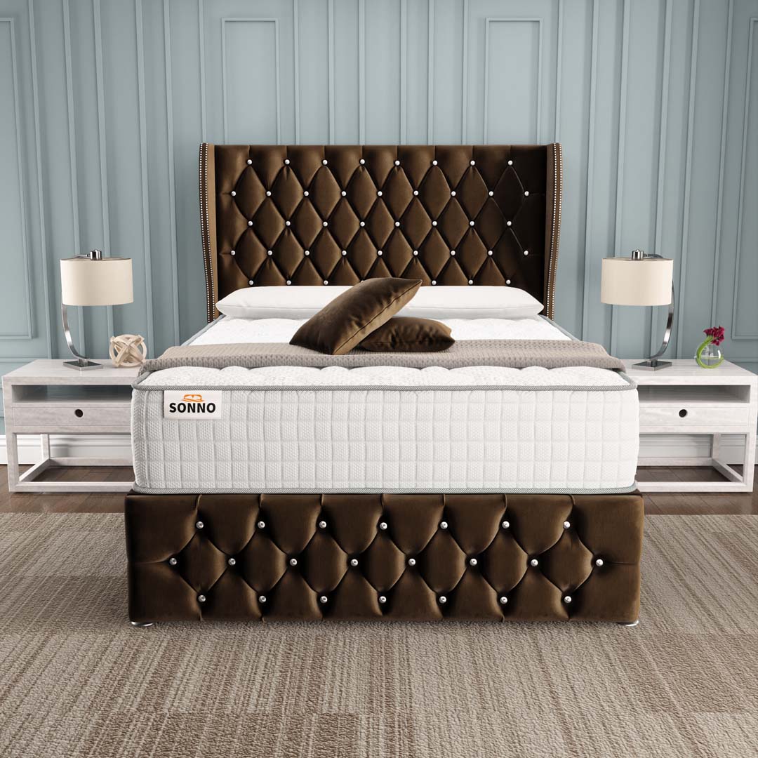 Monaco Wingback Divan Bed