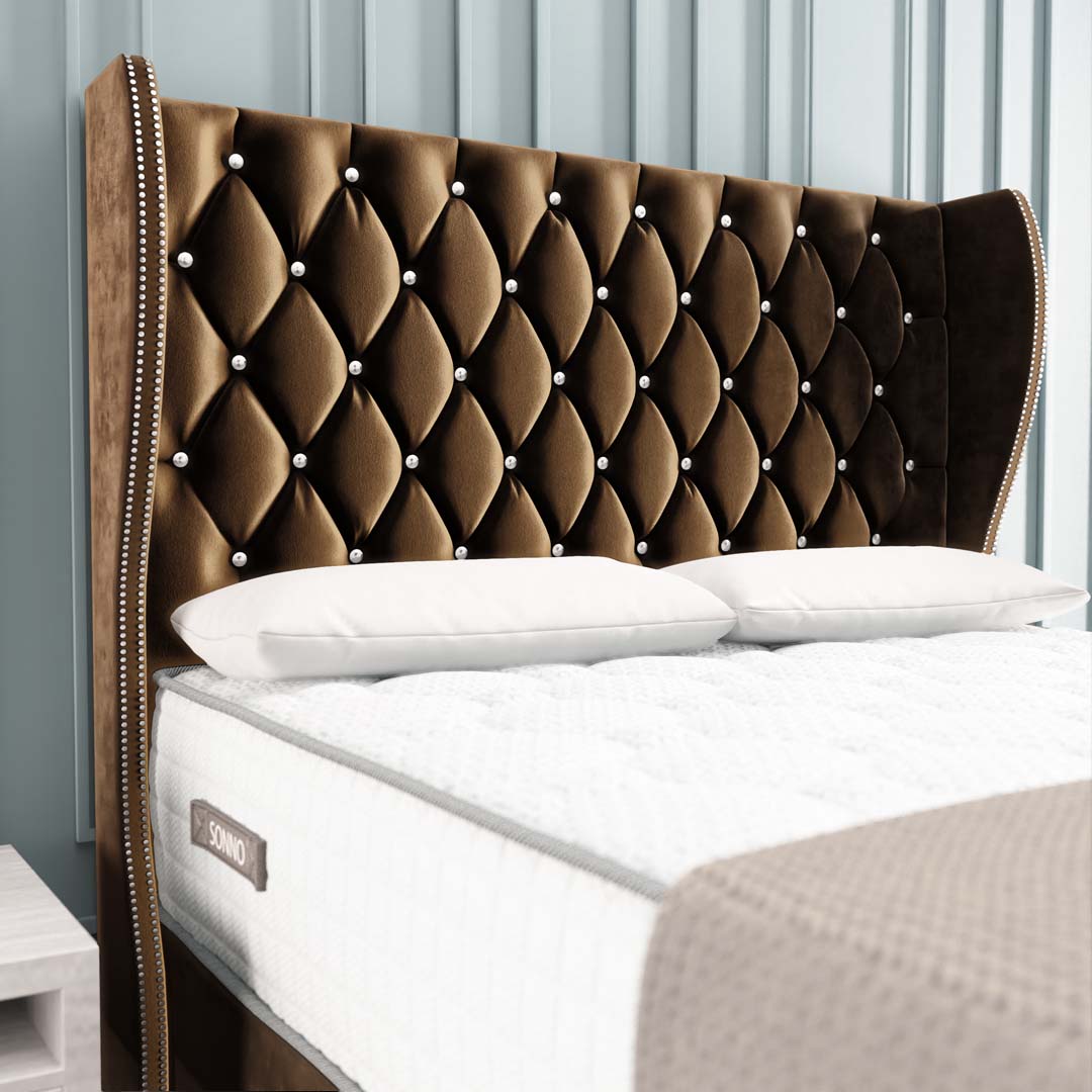 Monaco Wingback Divan Bed