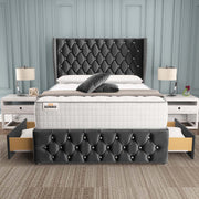 Monaco Wingback Divan Bed