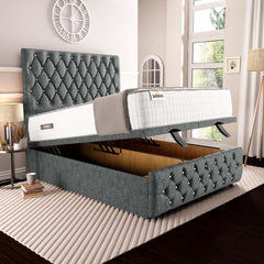 Charcoal Chenille