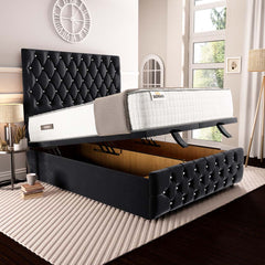 Black Plush Velvet
