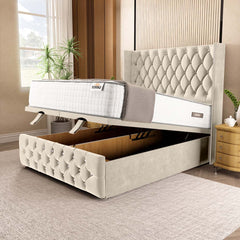 Cream Plush Velvet