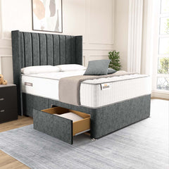 Charcoal Chenille