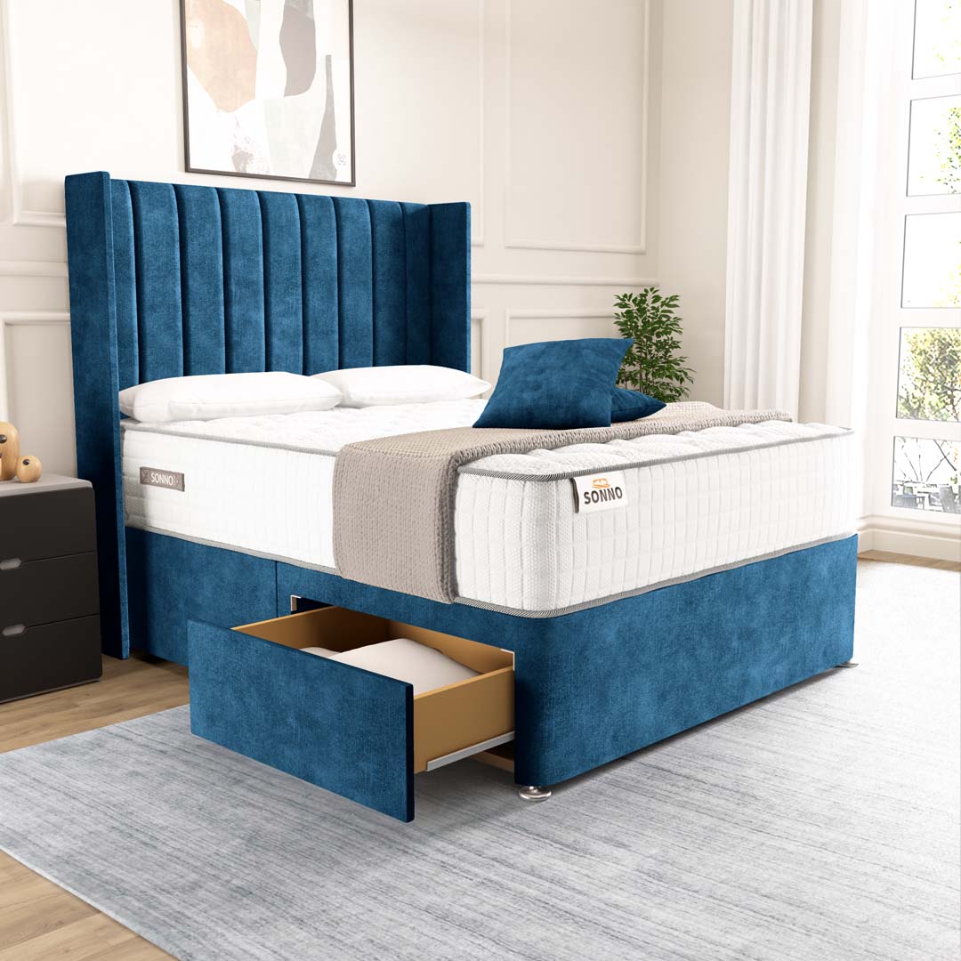 Prague Wingback Divan Bed
