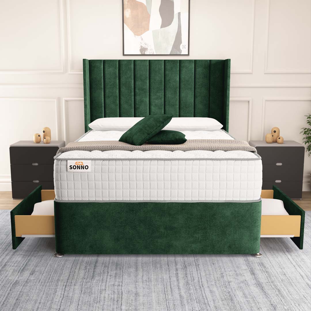 Prague Wingback Divan Bed