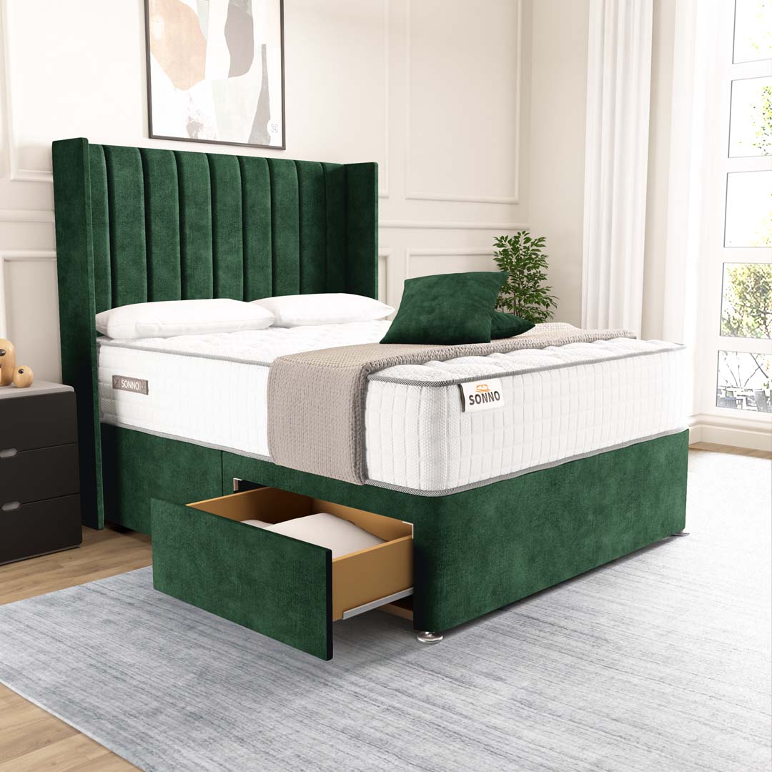 Prague Wingback Divan Bed