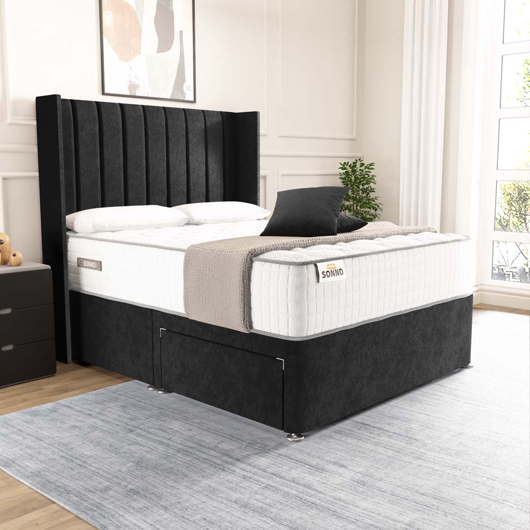 Prague Wingback Divan Bed