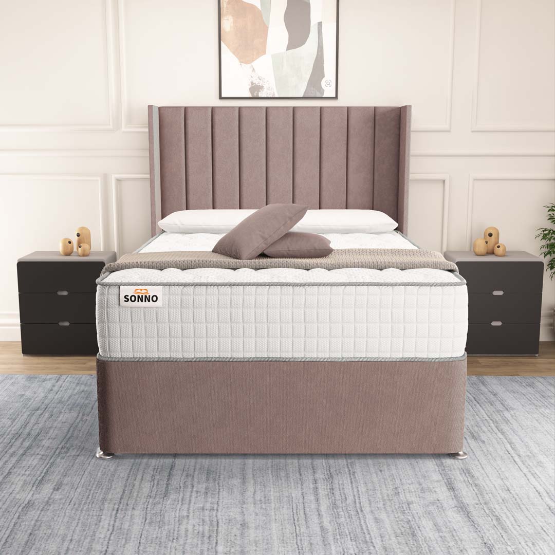 Prague Wingback Divan Bed