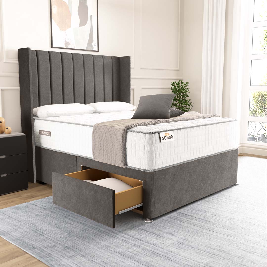 Prague Wingback Divan Bed