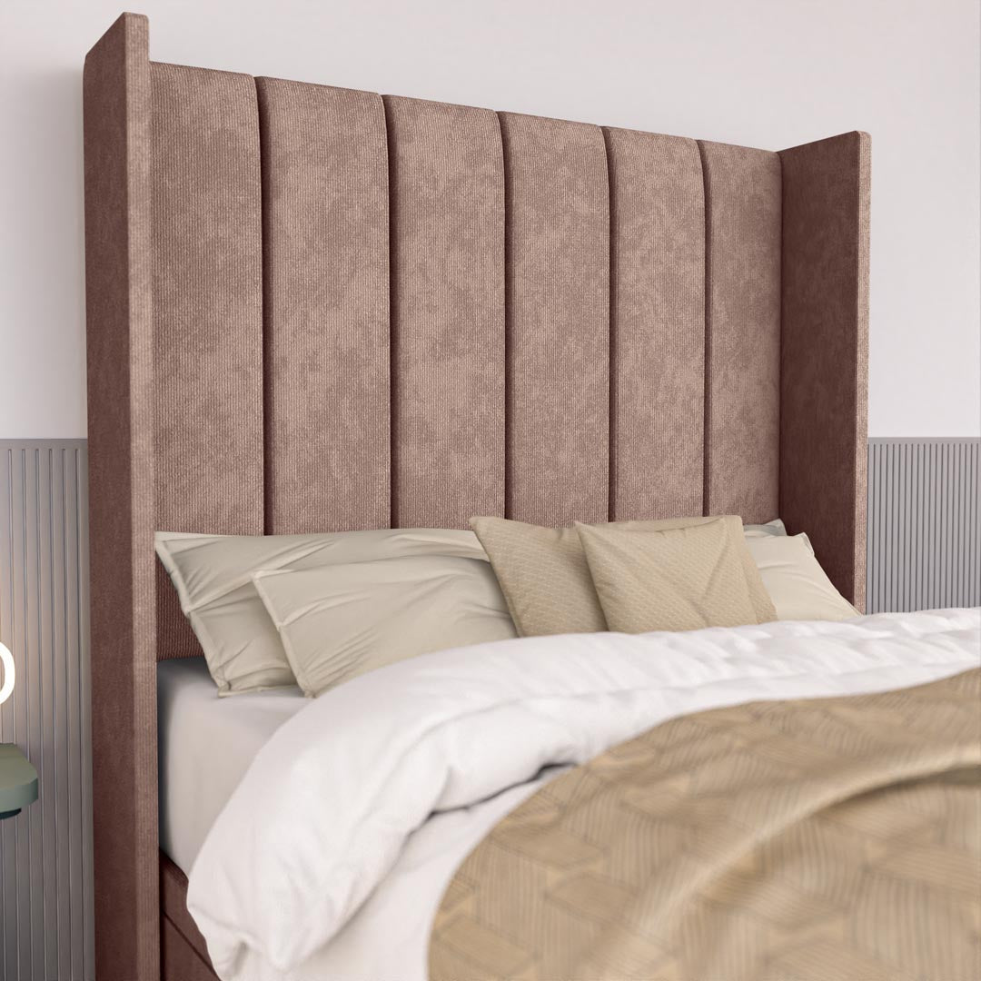 Prague Kids Wingback Ottoman Divan Bed