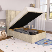 Prague Kids Wingback Ottoman Divan Bed