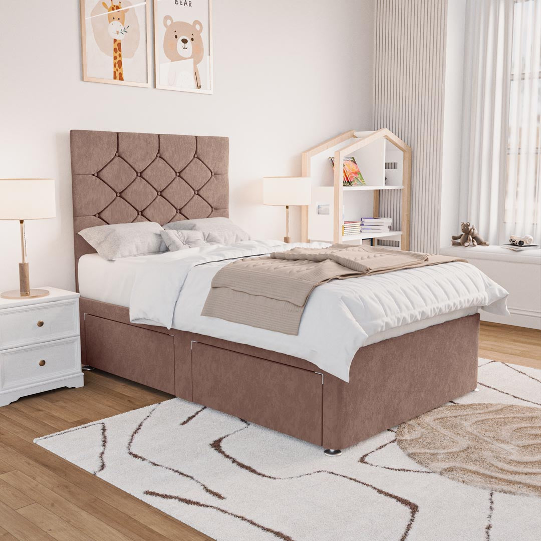 Seville Kids Chesterfield Divan Bed