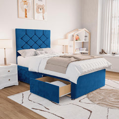 Blue Plush Velvet