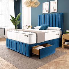 Blue Plush Velvet