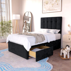 Black Plush Velvet