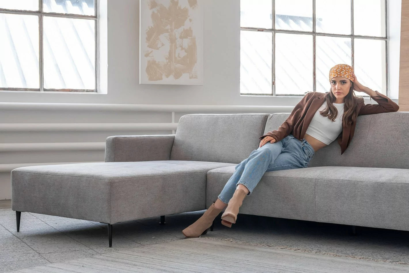 Mira 4 Seater Chaise End